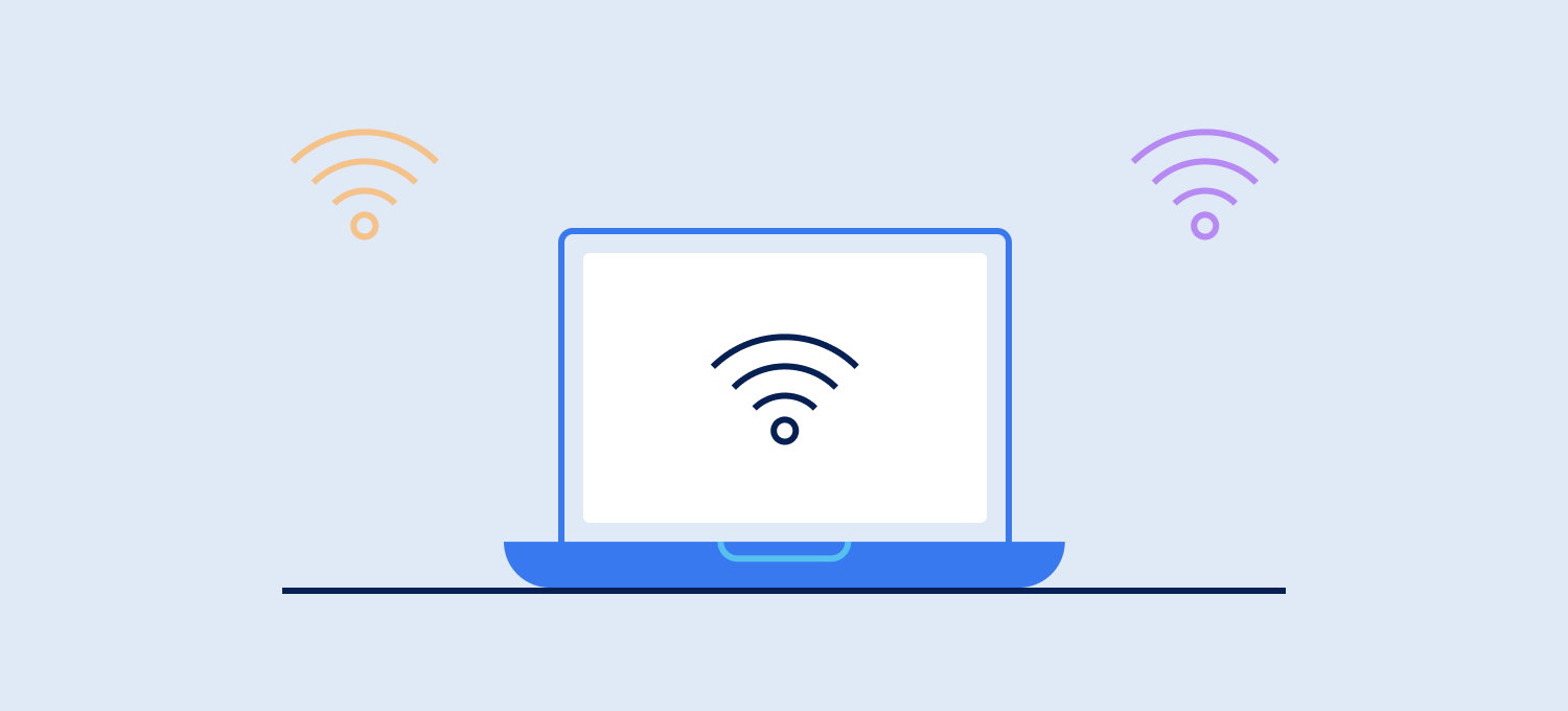 Connect to the network broadcasted by the WiFi extender