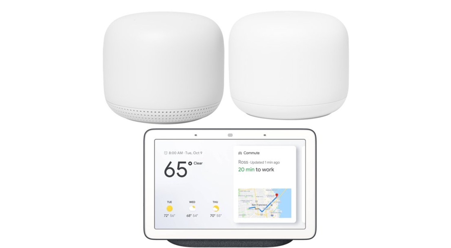 Nest Hubs and Mesh Routers