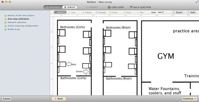 Draw a map