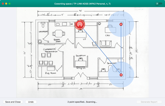 Wifiner scan process