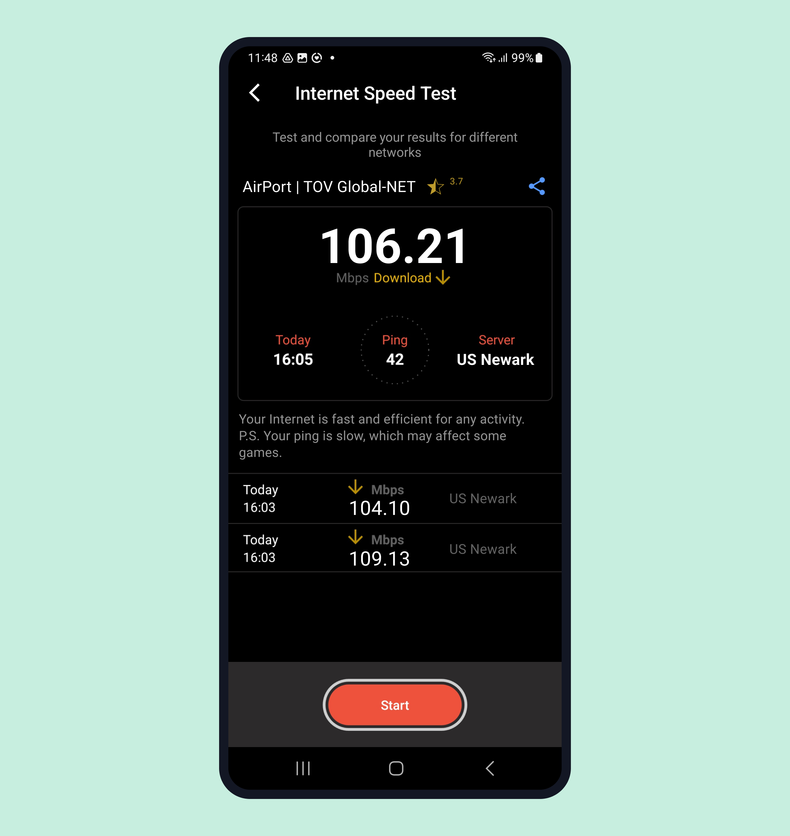 Internet Speed Test