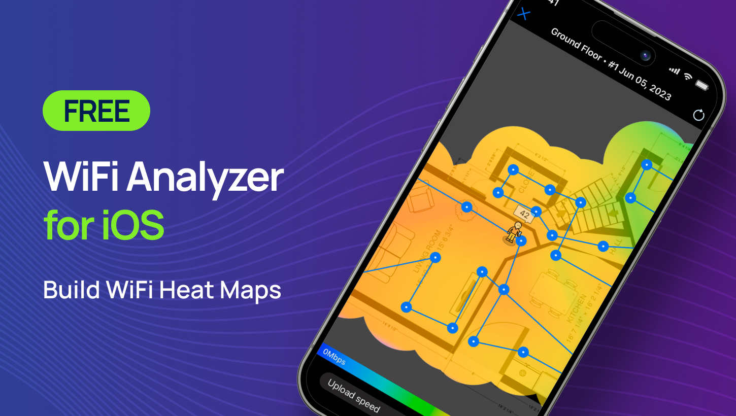 NetSpot 3.0 for iOS and iPadOS with WiFi heatmaps