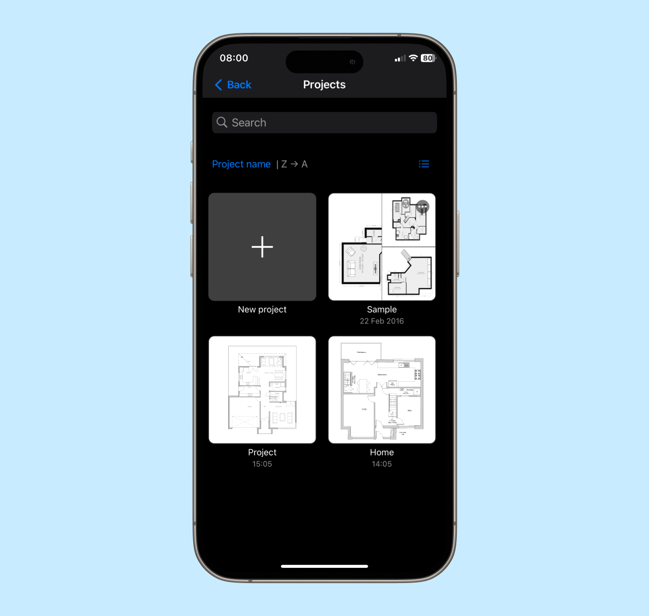 NetSpot Project Grid