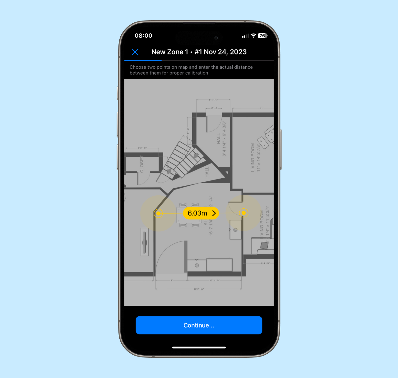 NetSpot Map Calibration 