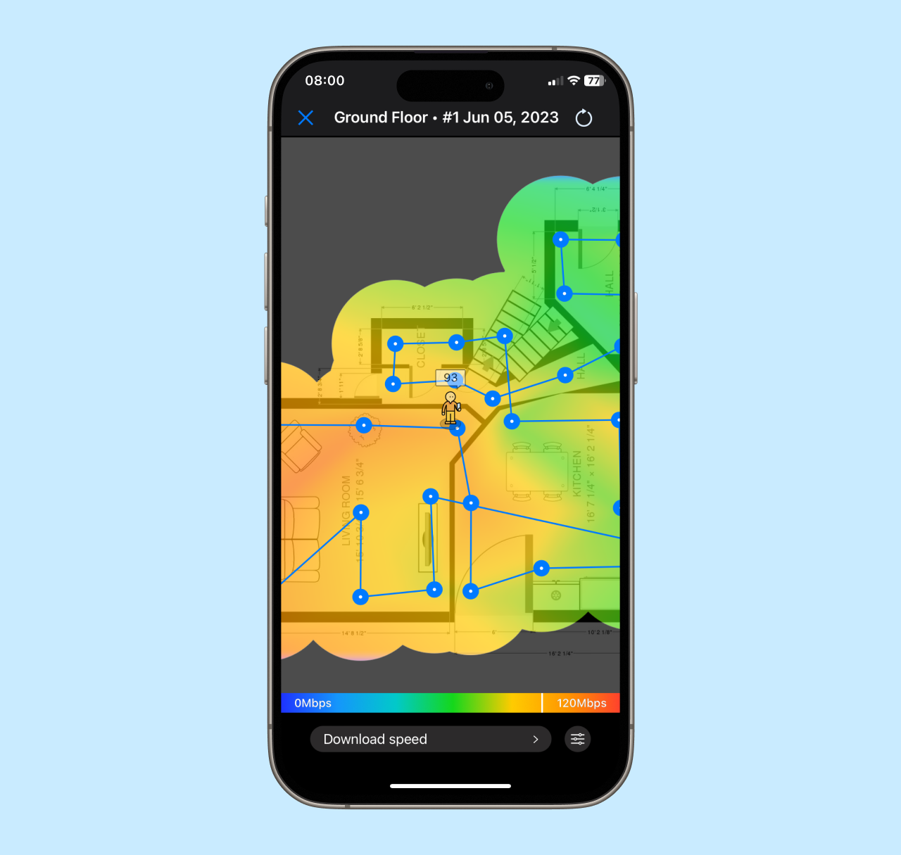 NetSpot for iOS — Heatmap