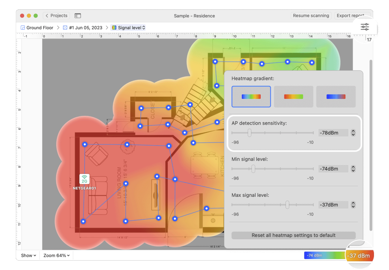 AP Detection Proximity