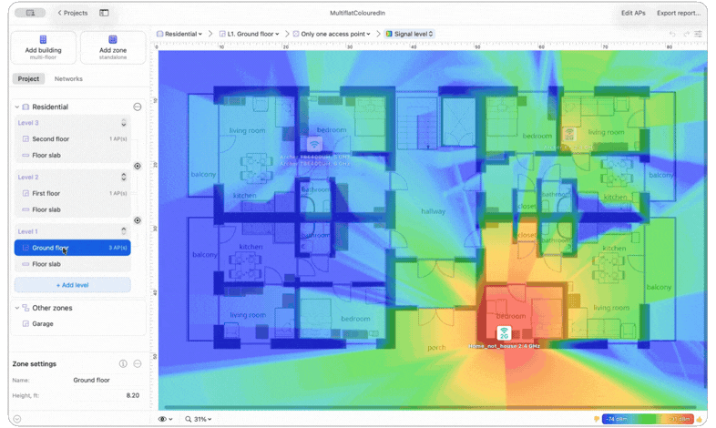 Planning mode — Multi-floor