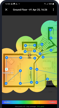 Analysieren Sie gesammelte Daten mit detaillierten visuellen Heatmaps