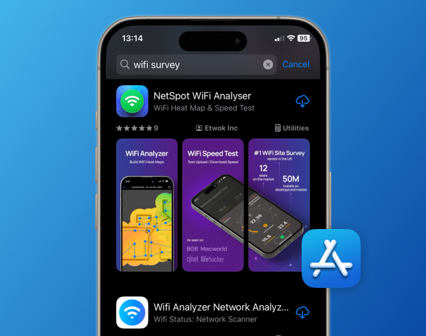 WiFi Site Survey Software for iOS