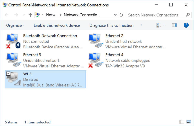 Windows网络连接