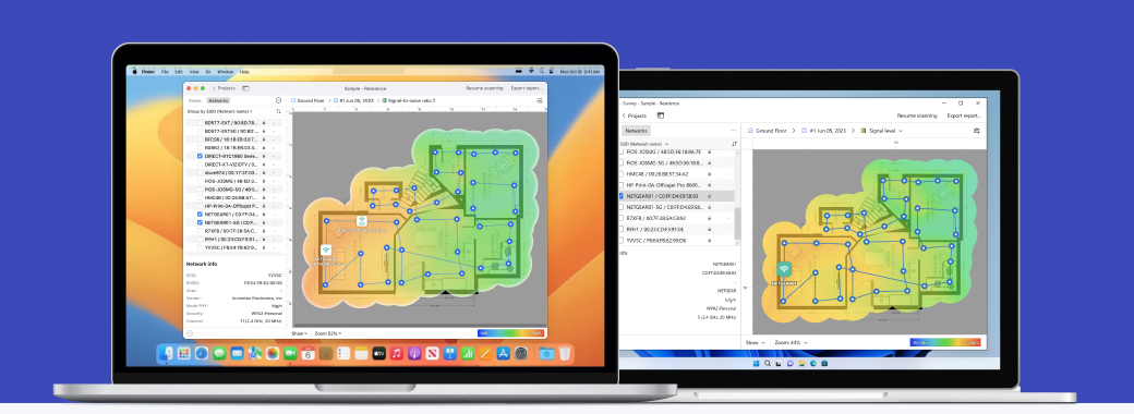 Meilleure app de speed test Wifi pour macOS et Windows