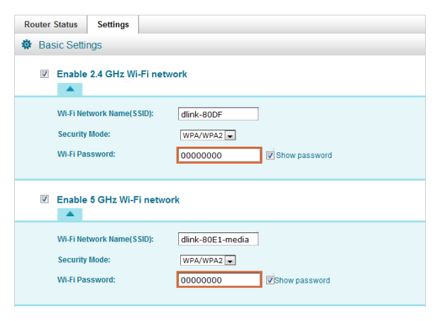 Change the current password to something stronger