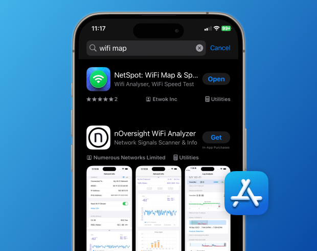 WiFi Heatmap iPhone Apps