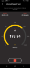 Prueba de velocidad de Internet Android