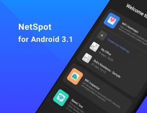 NetSpot for Android 3.1 released