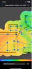 Mapa de calor Wi-Fi iOS