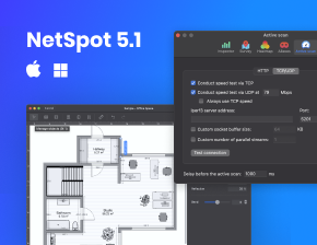NetSpot 5.1 per macOS e Windows