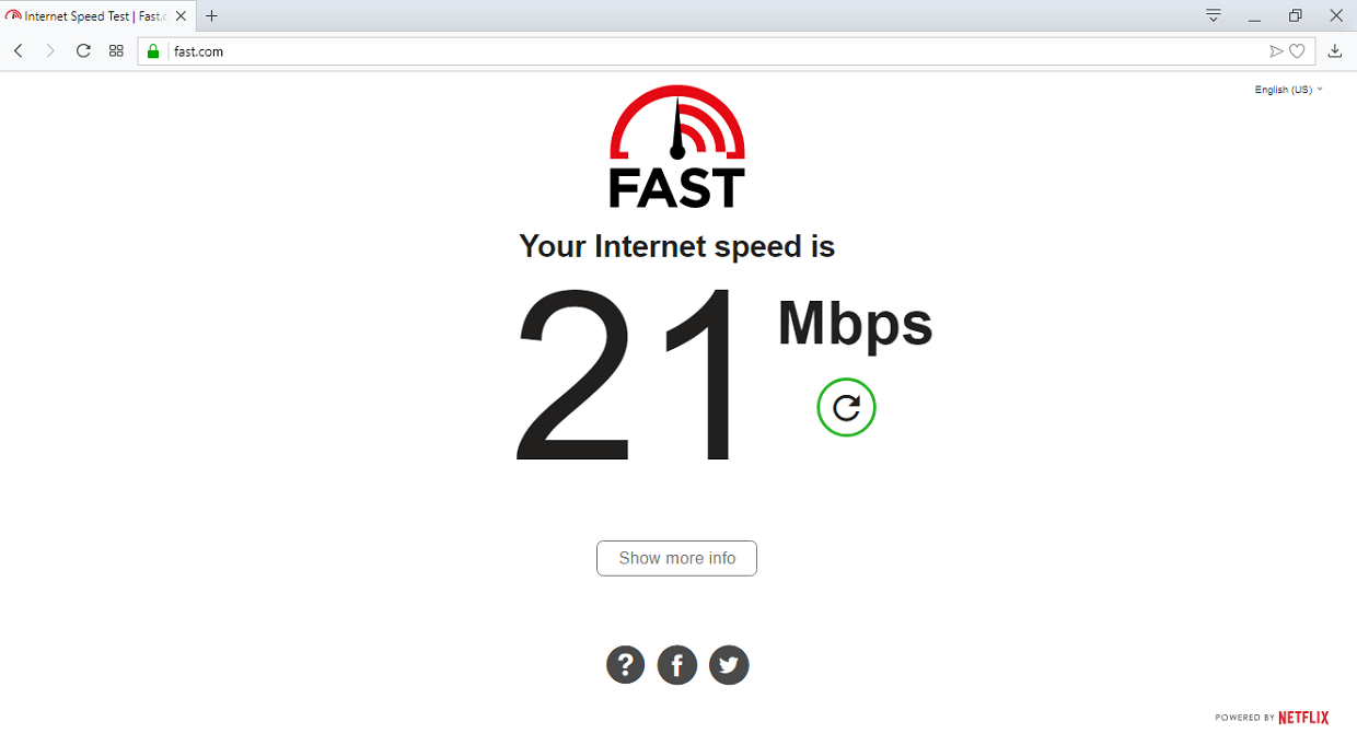 internet speed test netflix