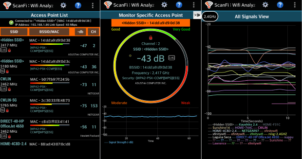 Android用の最高のwifiアナライザアプリリスト