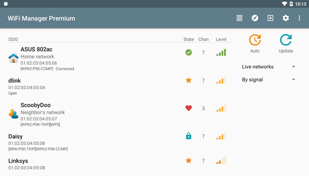 Android WiFi Manager