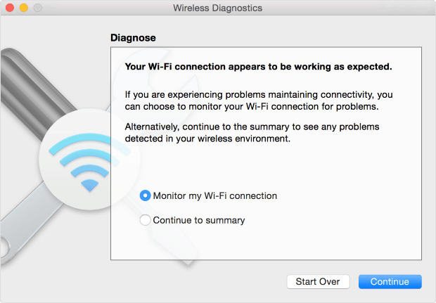 Mac Wireless Diagnostics Tool