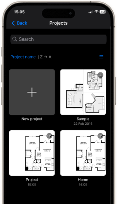 Draw your surveyed area map