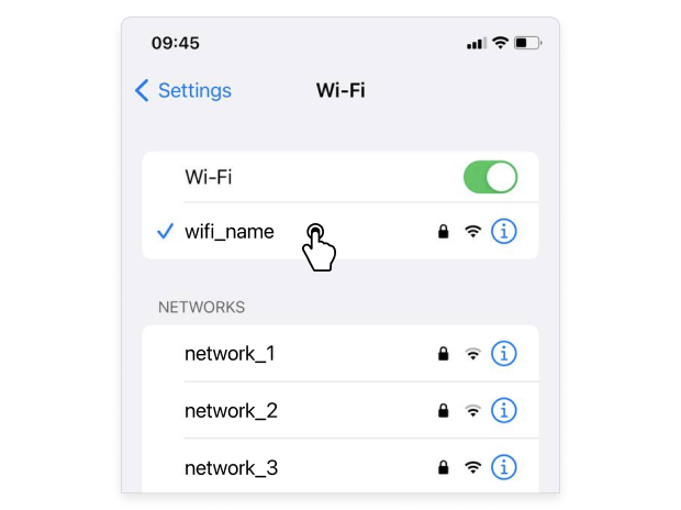 How to share WiFi password from iPhone to iPhone Step 3