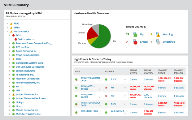 Network Performance Monitor（网络性能监测仪）