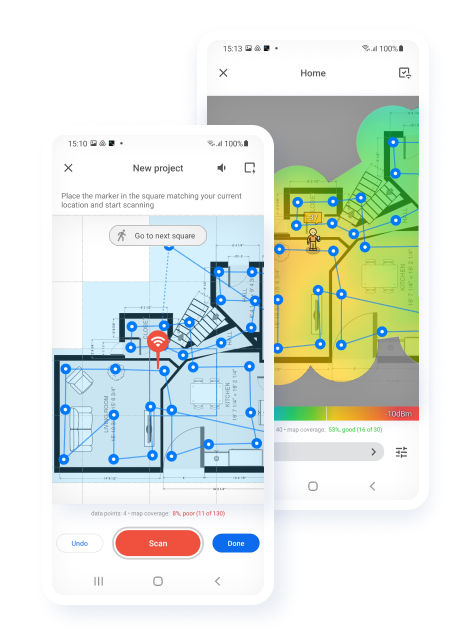 WLAN Site Survey auf Android