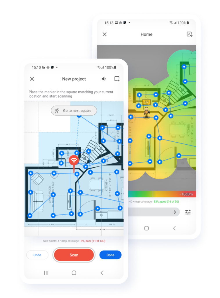 NetSpot — App di site survey per il WiFi su Android