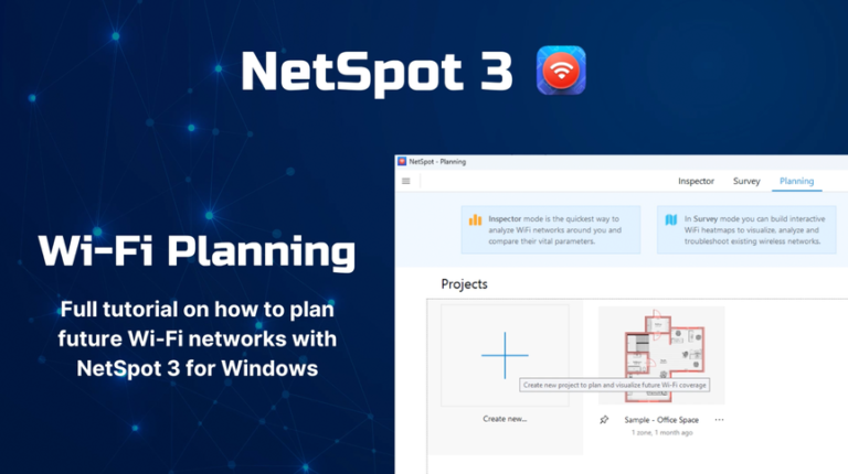 Image showcasing WiFi Planning: Plan Your WiFi Network with NetSpot