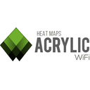 Acrylic WiFi Heatmaps icon