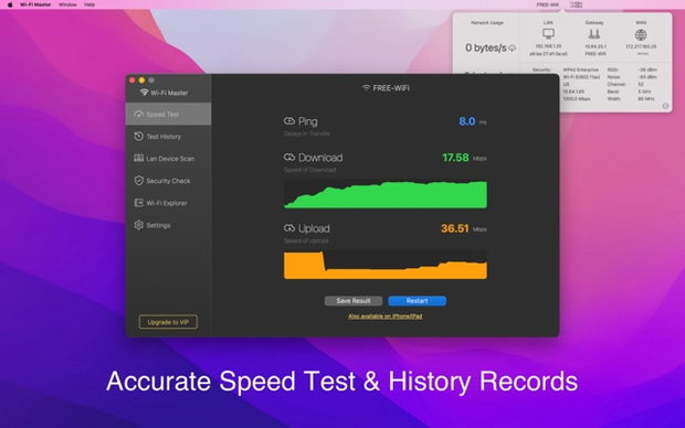 Herramientas de prueba de velocidad Wi-Fi