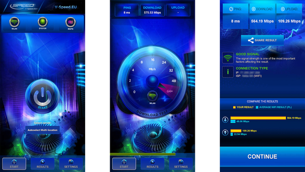 V-SPEED 속도 테스트 V-SPEED 속도 테스트