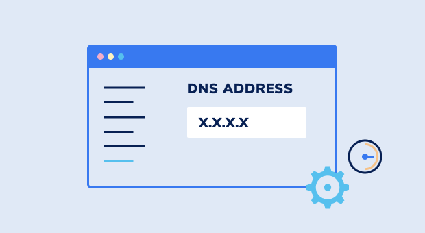Cambie su dirección DNS