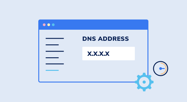 Skift din DNS-adresse