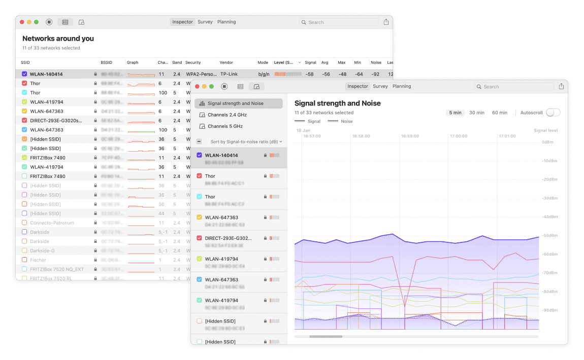 Analyze your Wi-Fi Coverage