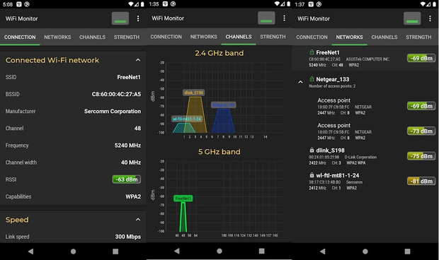 WiFi Monitor Pro：ネットアナライザー