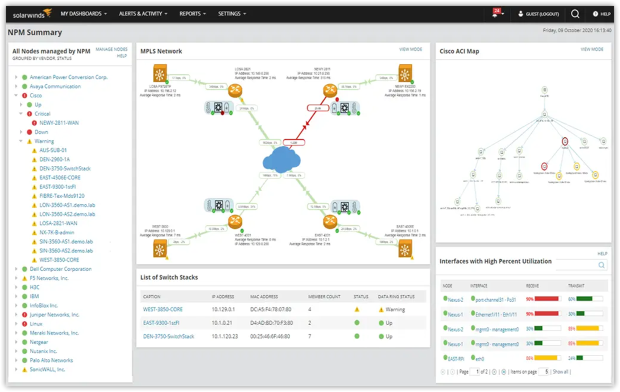 SolarWinds NPM SolarWinds NPM