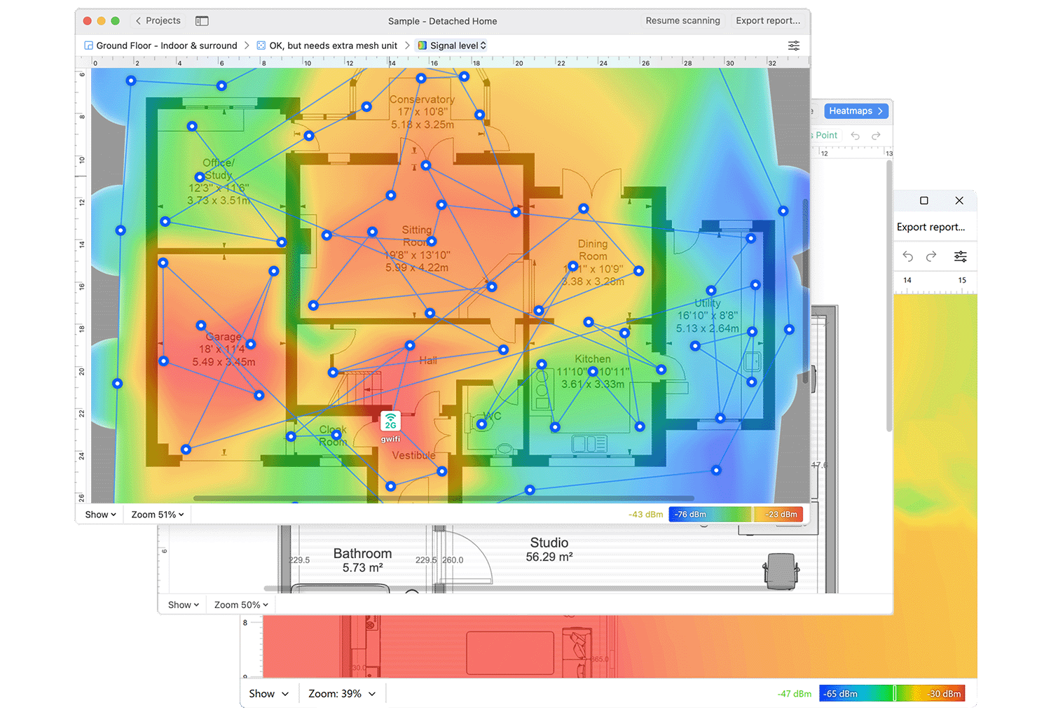 NetSpot — Best WiFi HeatMap Software. Windows & Mac. Free try!