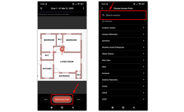 Add an Access Point Android