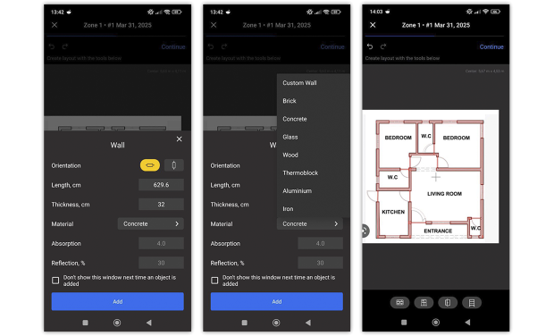 NetSpot’s built-in drawing tools