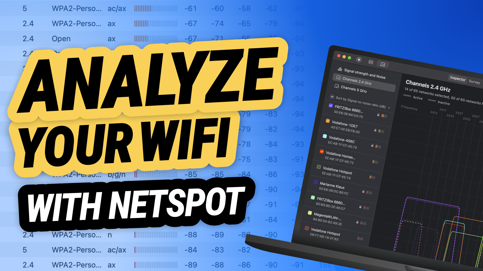 NetSpot Inspector Video
