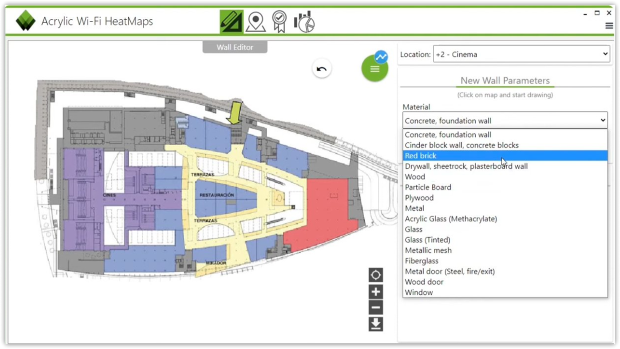 Acrylic WiFi Heatmaps Acrylic WiFi Heatmaps