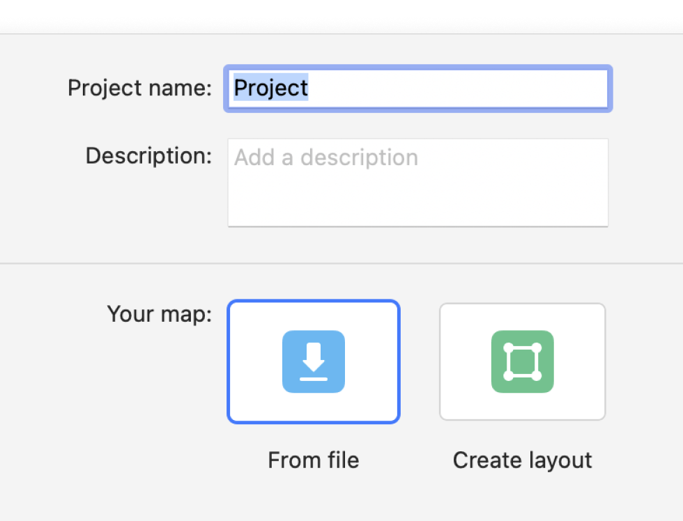 Add your floor plan