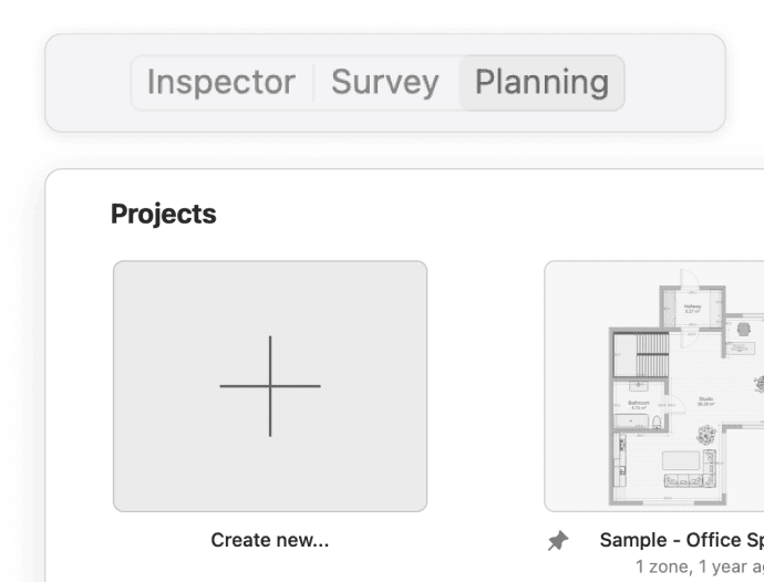Create a project Planning