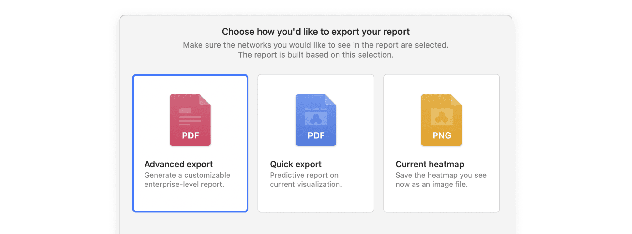 Export your design