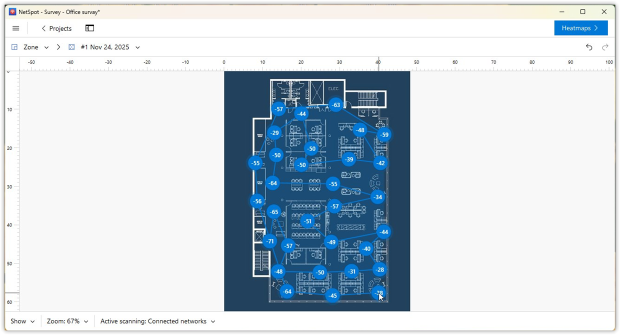 Move to the next spot and repeat