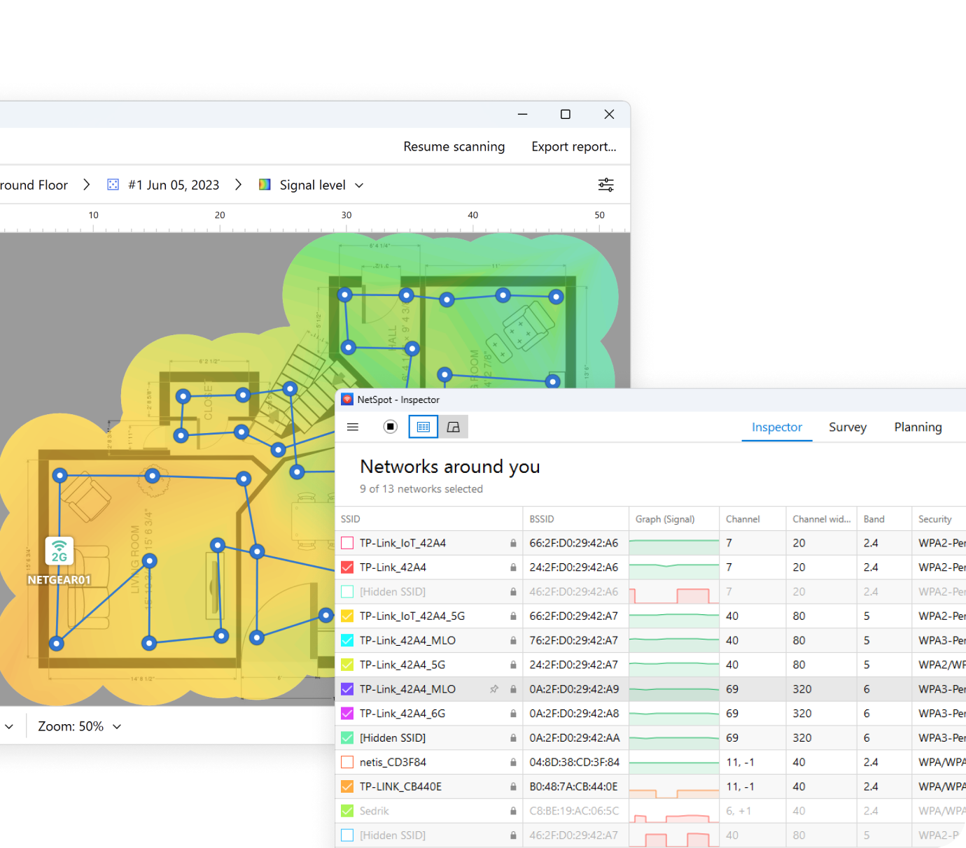 Kostenlose WLAN-Analyzer-App für macOS, Windows-PC, Android & iOS