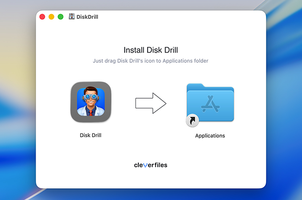 Install disk drill